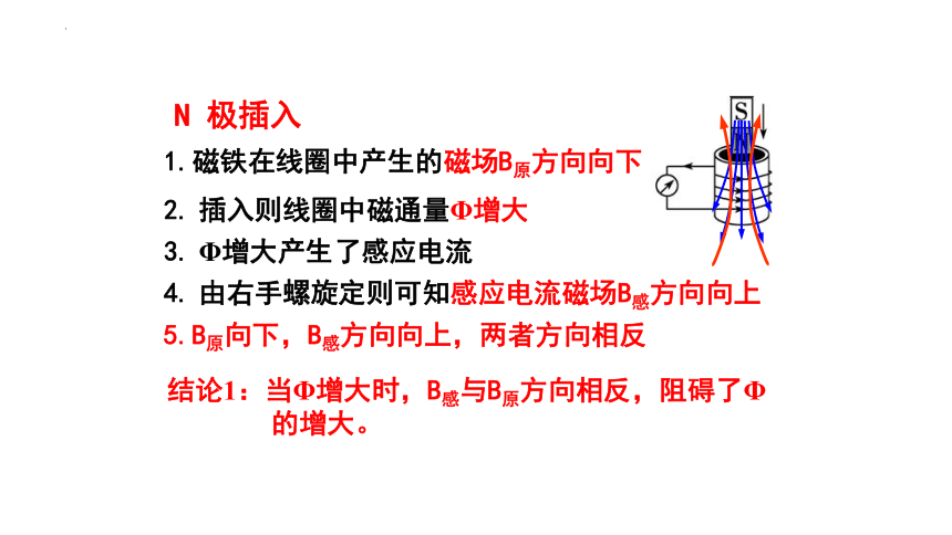 2.1楞次定律 课件(共24张PPT) 高二下学期物理人教版（2019）选择性必修第二册