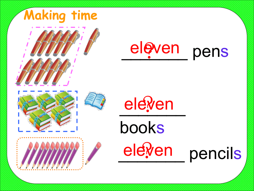 Unit 6 What time is it（Fun time-Cartoon time）课件（共56张）