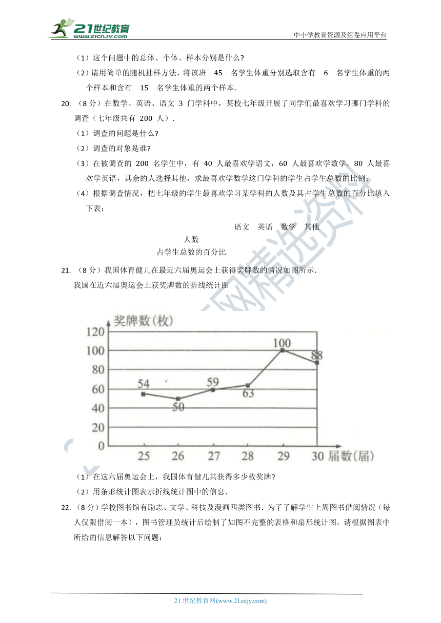 第十单元《数据的收集、整理与概述》质量检测试卷A（含解析）