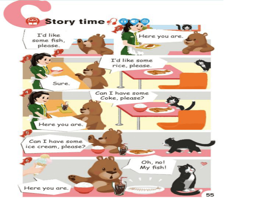 Unit 5 Let's eat!   Part C  Story time  课件（20张PPT）