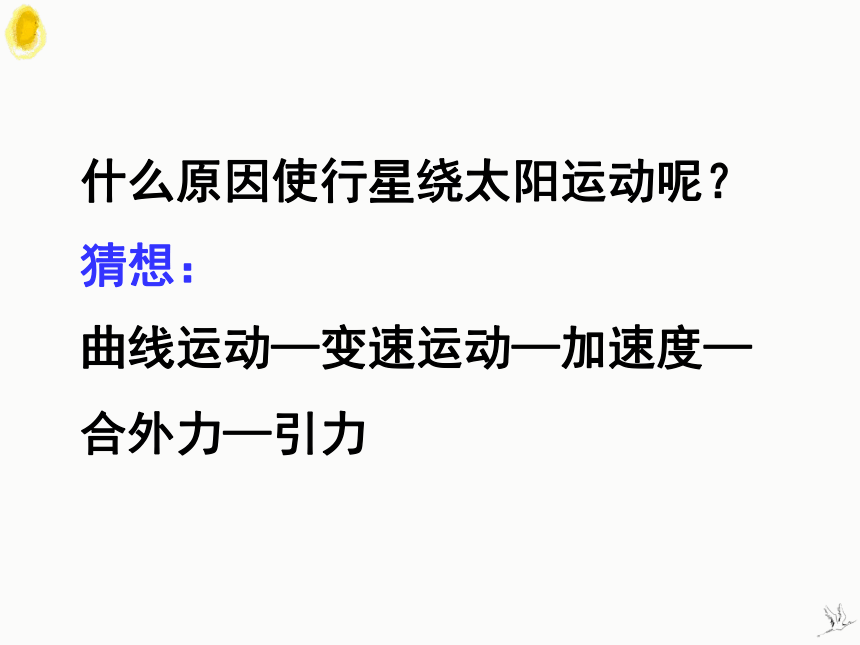 6.2-6.3太阳与行星间的引力与万有引力定律-2020-2021学年高一下学期人教版物理必修2课件31 张PPT