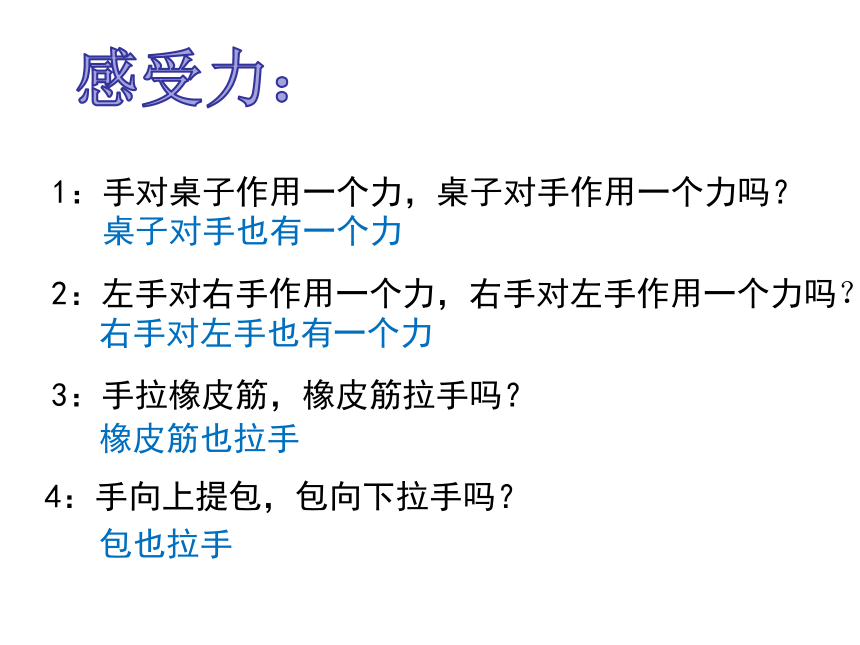 2021-2022学年沪科版物理八年级 6.1力  课件(共26张PPT)