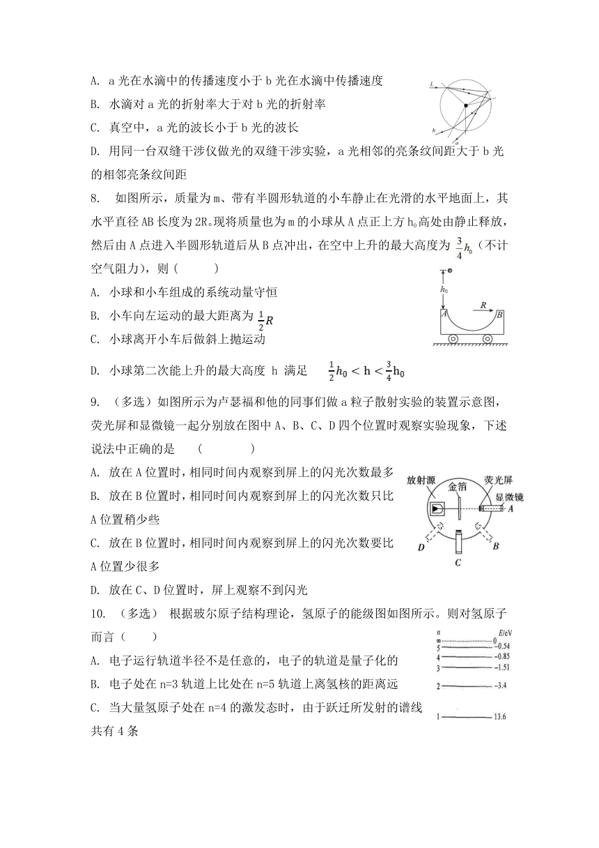 陕西省西安市临潼区2022-2023学年高二下学期5月月考物理试题（无答案）