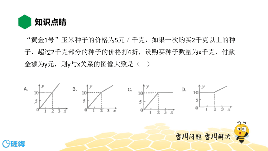 【知识精讲】七年级30.2折线型图像 课件