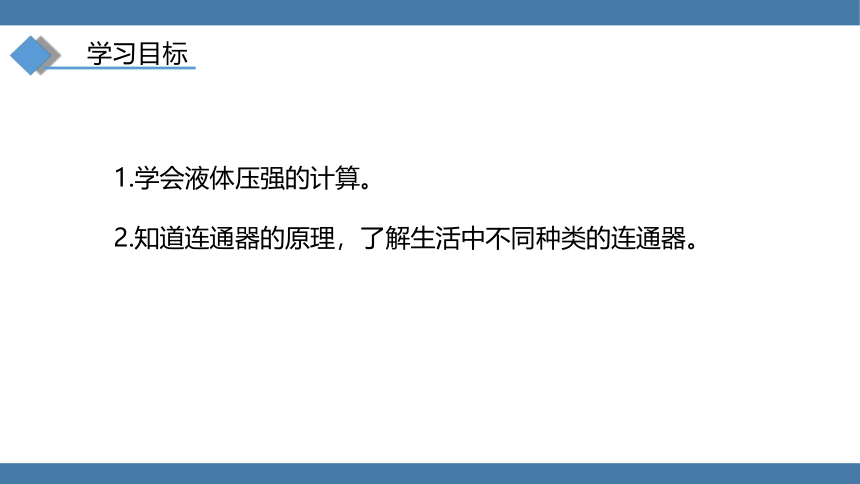 人教版八年级物理下册课件 (共29张PPT) 9.2 液体的压强 第二课时