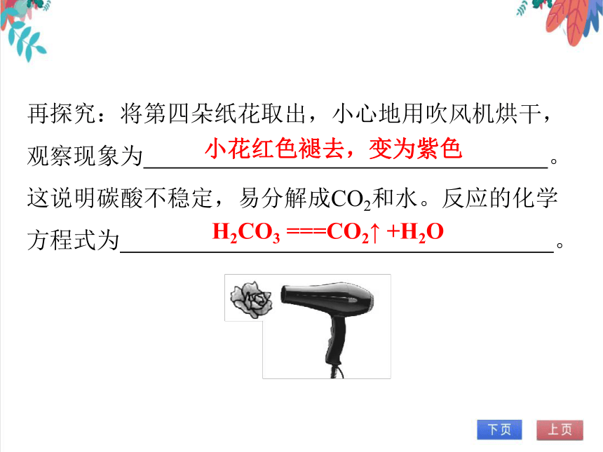 【人教版】化学九年级全一册 6.3.1 二氧化碳 习题课件