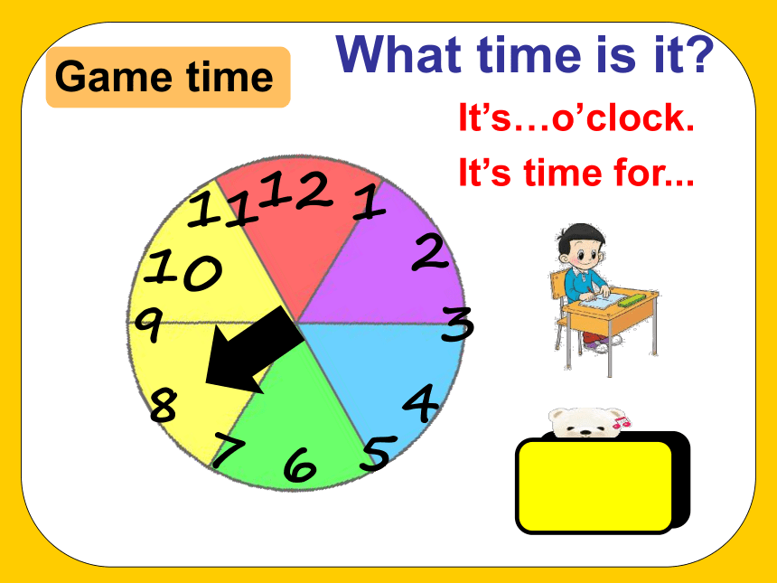 Unit 6 What time is it（Fun time-Cartoon time）课件（共28张）