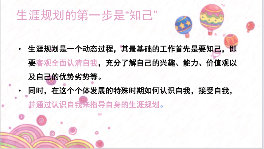 2022-2023学年高中心理健康 认知自我 课件 (共21张PPT)