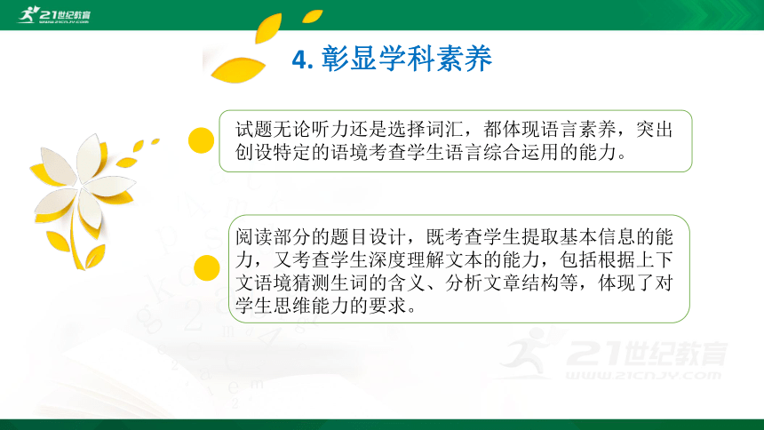 2020中考英语试卷分析讲座课件（39张PPT）