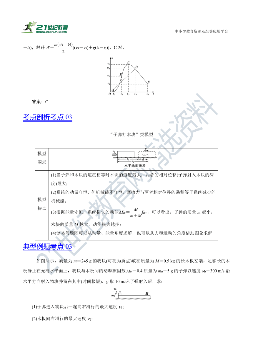 【高考精粹】高考物理二轮夺分学案 专题05 动量和能量观点在力学中的应用（有解析）