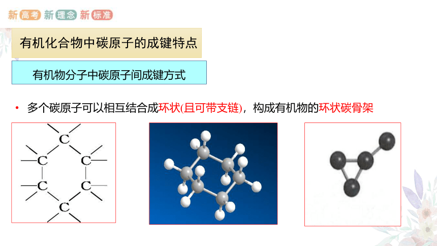 7.1.1 有机化合物中碳原子的成键特点  烷烃的结构(共28张PPT)-高一化学课件(人教版2019必修第二册)