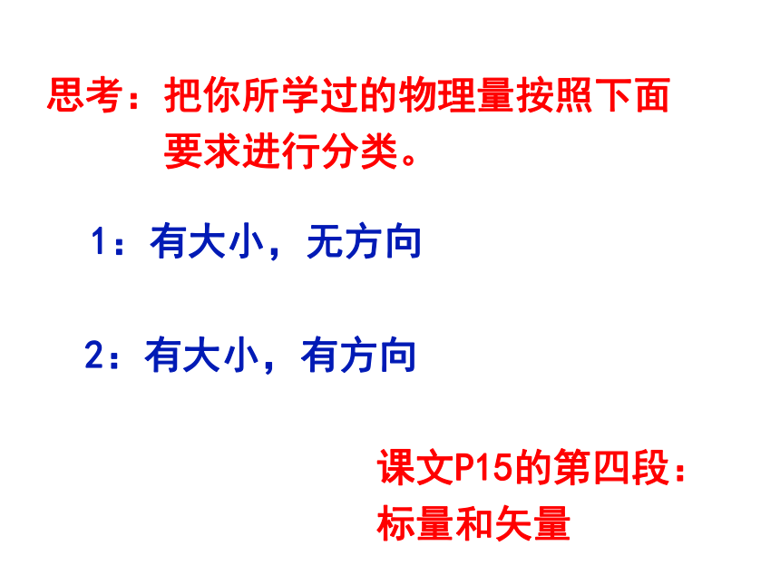 人教版（2019）必修一 1.2 时间位移 课件29张