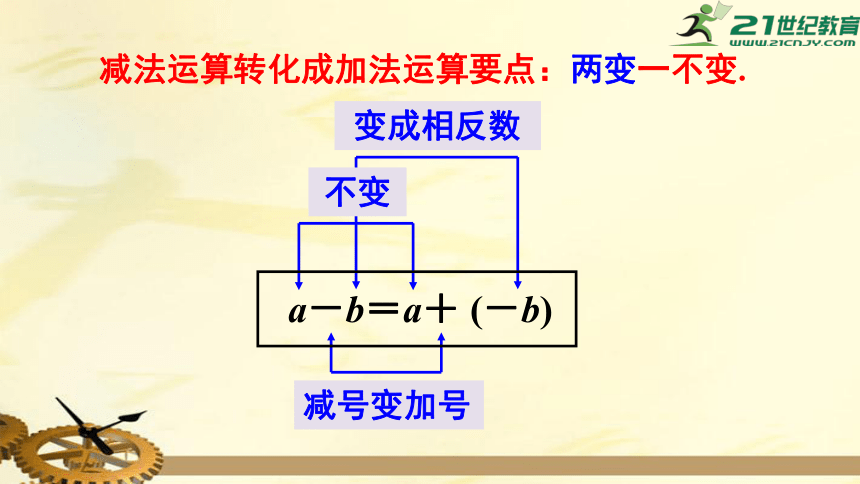 1.3.2.1 有理数的减法 课件（共22张PPT）