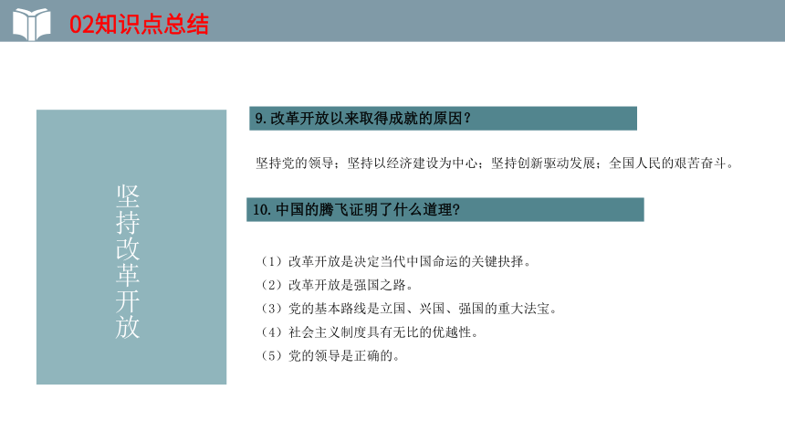 2022年中考一轮复习道德与法治    九年级上册第一单元 第一课 踏上强国之路 课件(共22张PPT)