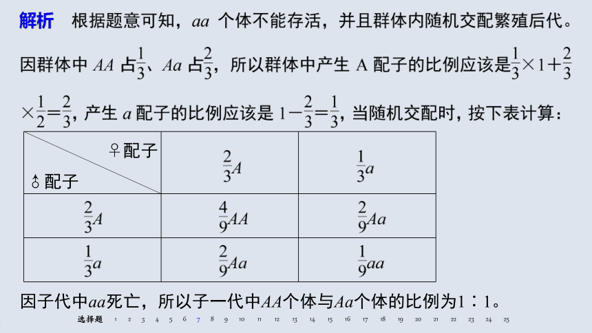 第6章 生物多样性与生物进化 习题课件（共54张PPT）