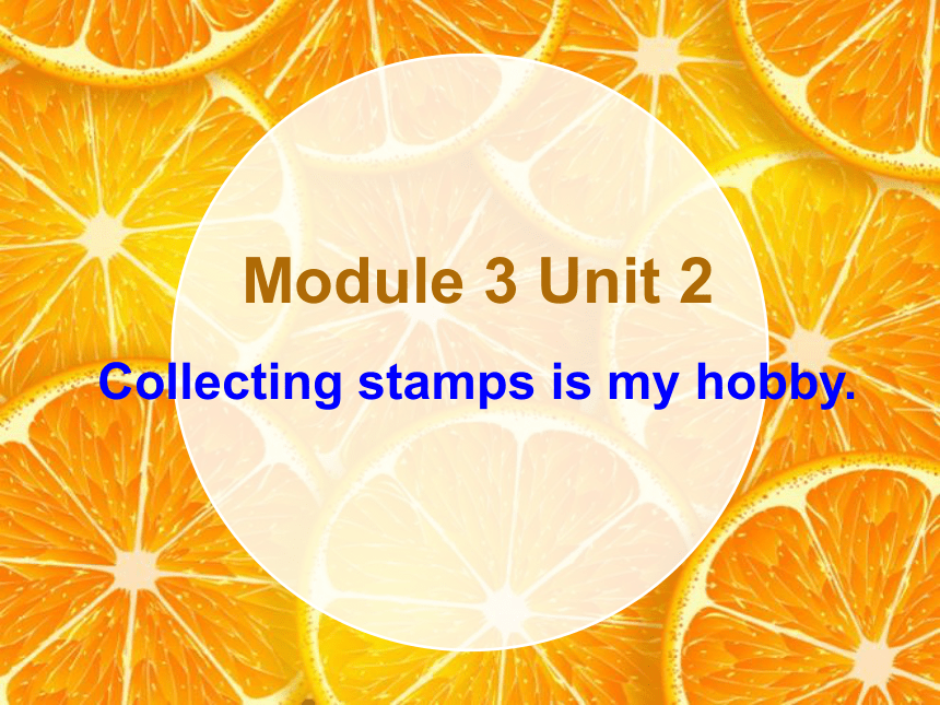 Module 3 Unit 2Collecting stamps is my hobby. 课件(共18张PPT)