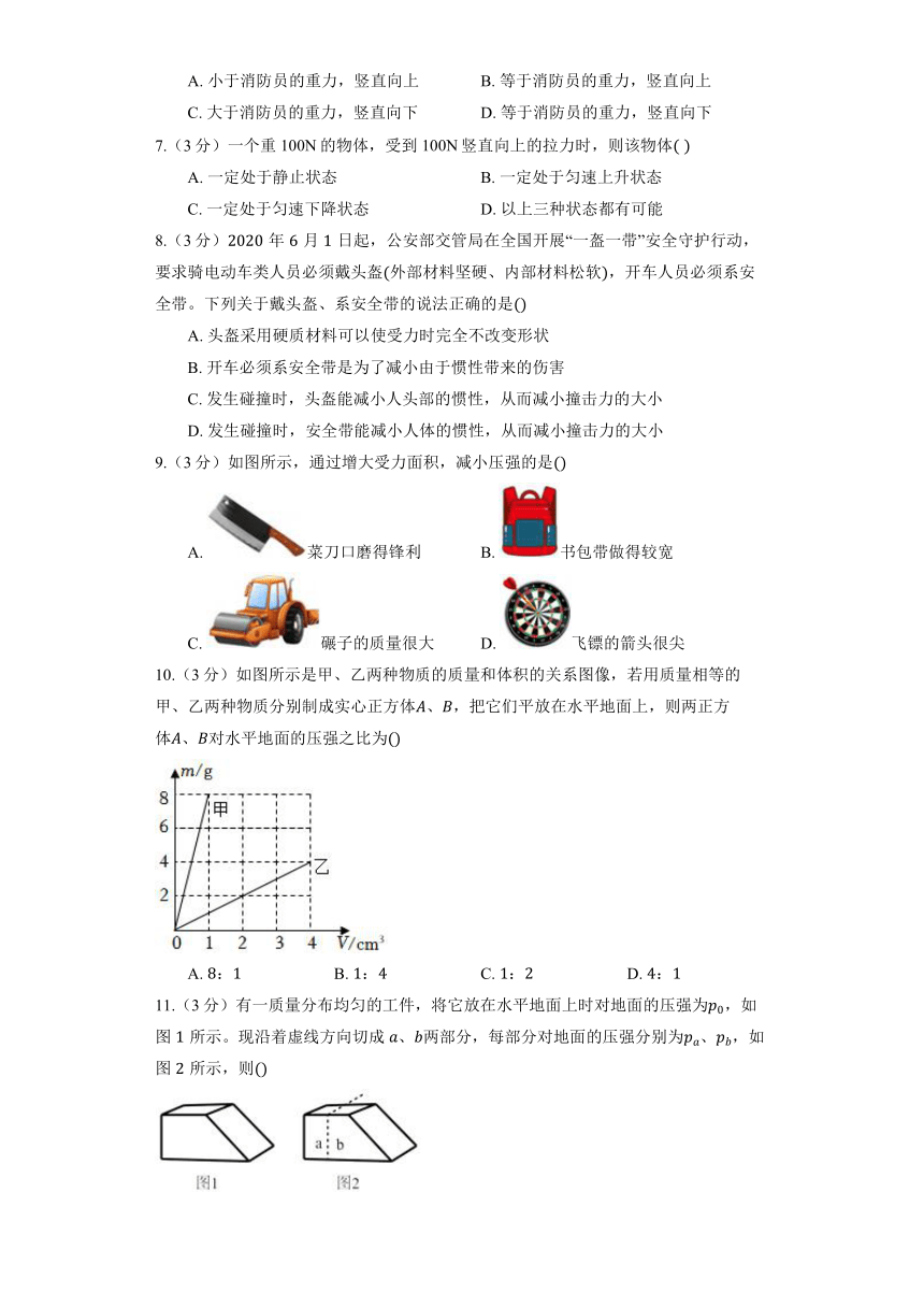 初中物理沪粤版八年级下册《6.1 怎样认识力》同步练习（含答案）