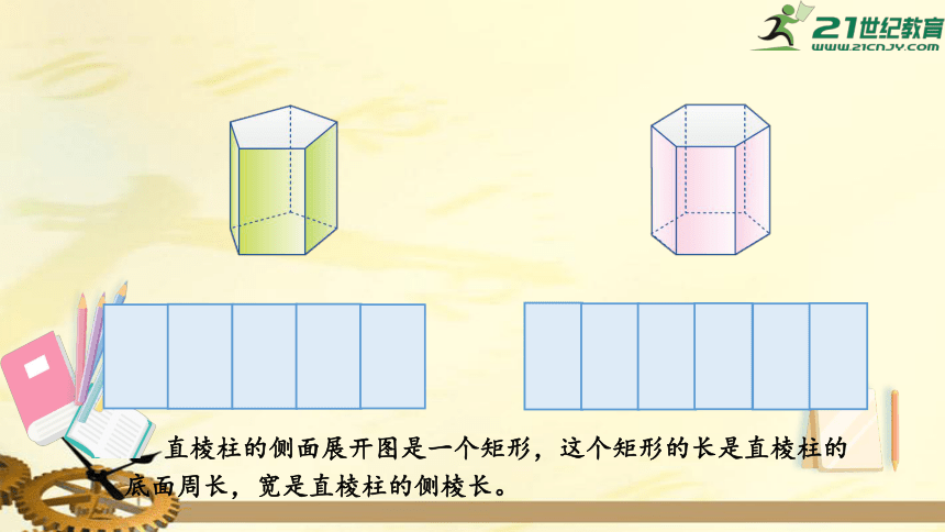 3.2 直棱柱、圆锥的侧面展开图  课件（共22张PPT）