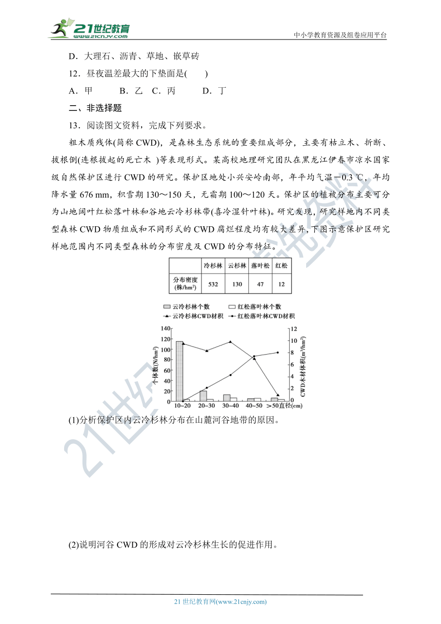 高考地理实验探究类问情专项训练（含解析）