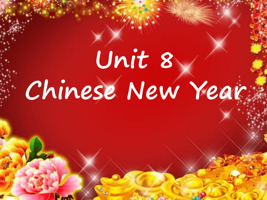 Unit 8 Chinese New Year（Checkout time-Ticking time）课件（共30张PPT）