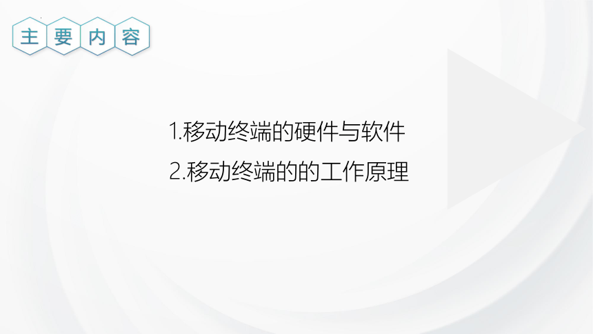 2.3移动终端（16PPT） 课件2021—2022学年浙教版（2019）必修2