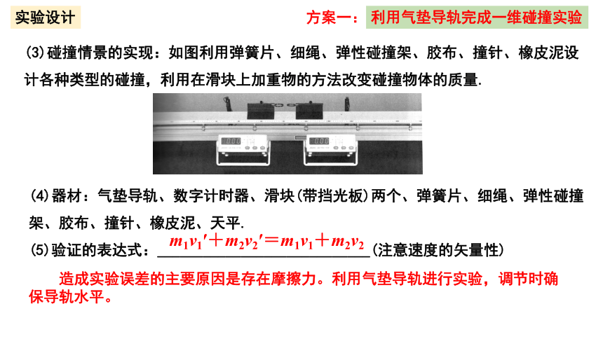 1.4实验：验证动量守恒定律 课件 (共14张PPT)