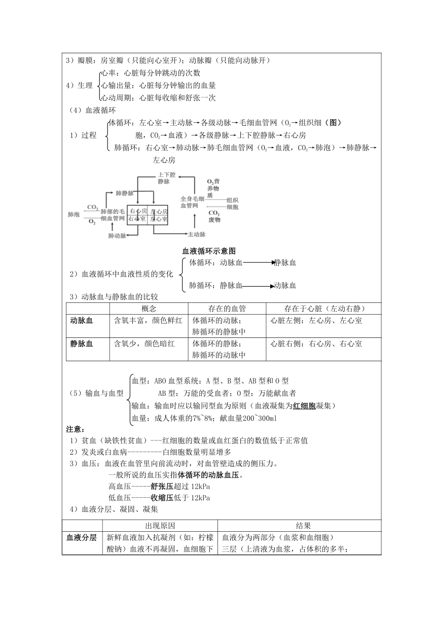 专题四生物体内物质的运输学案（无答案）