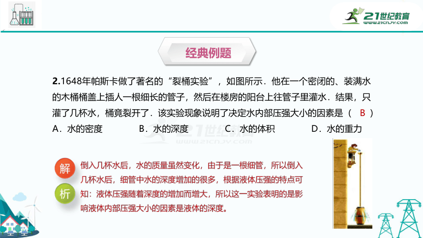 【精品同步课件】沪教版九年级上册物理第六章第四节《液体对压强的传递》（27张PPT）