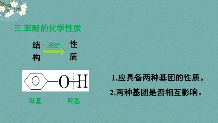 4.1第2课时酚的性质和应用（含课件）（教学课件）(共22张PPT)——2022-2023学年高二化学苏教版（2019）选择性必修3