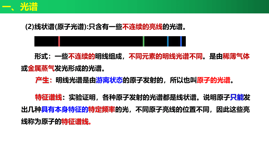 4.4 氢原子光谱和玻尔的原子模型课件(共38张PPT)  人教2019选择性必修第三册高二物理