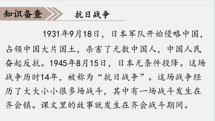 26 .《手术台就是阵地》两课时课件(共34张PPT)