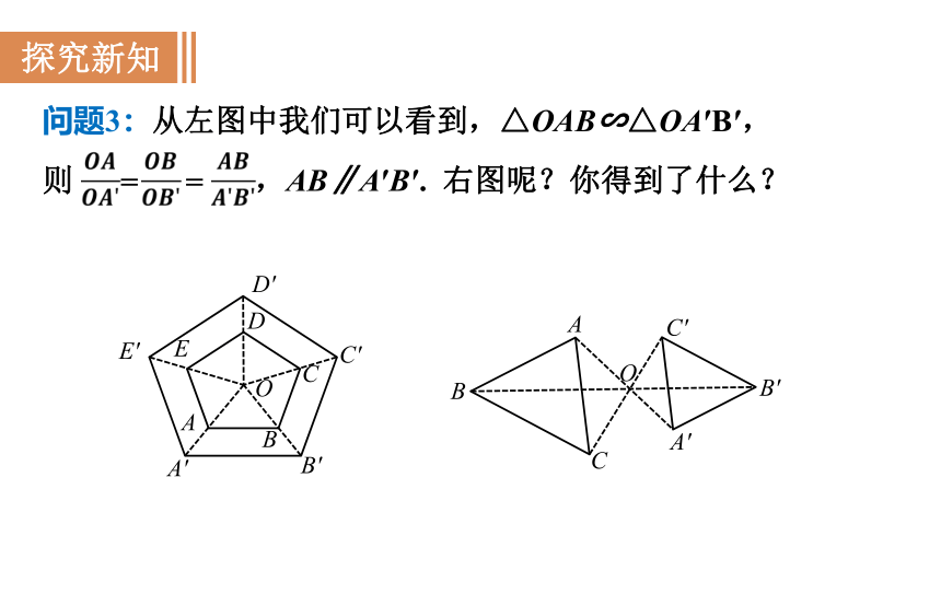 沪科版九年级数学上册22.4  图形的位似变换 课件 (共34张PPT)