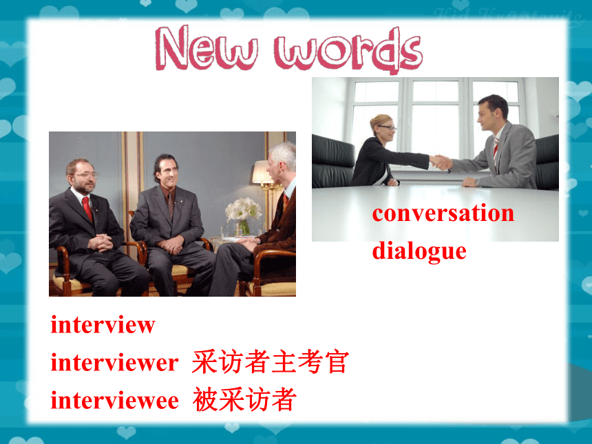 Unit 1 Television Lesson 2 An Interview on TV 课件(共28张PPT)