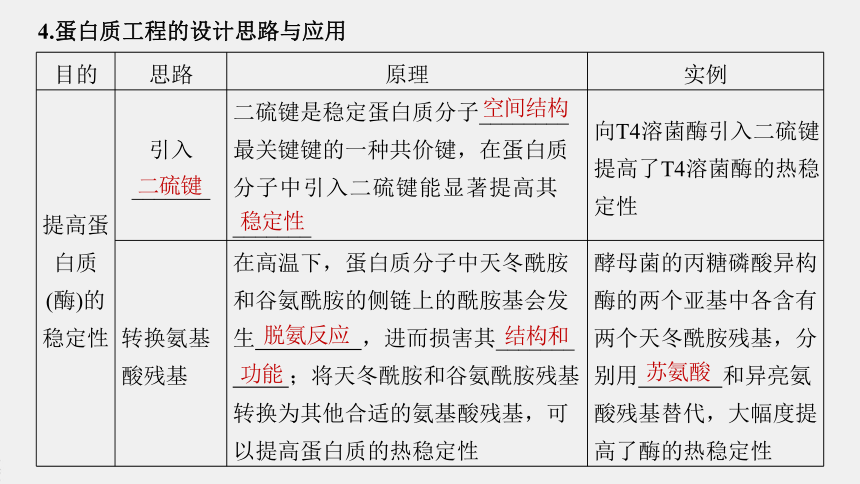 高中生物苏教版（2019）选择性必修3第三章 第三节　蛋白质工程（66张PPT）