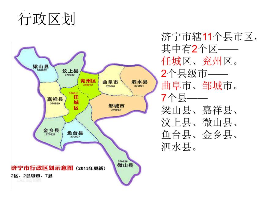 2022年初中学业水平测试复习乡土地理之济宁地理课件(共100张PPT)