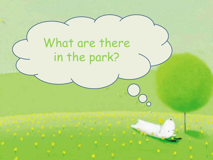 Unit 5 In the Park  Review & Rewards 课件（14张PPT）