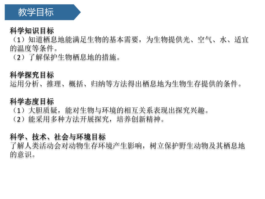 青岛版（六三制2017秋）五年级下册科学  5.19生物的栖息地（课件共17张PPT）