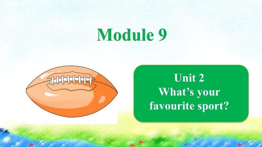 Module 9 Unit 2 What’s your favourite sport？课件（19张PPT，内嵌音频）