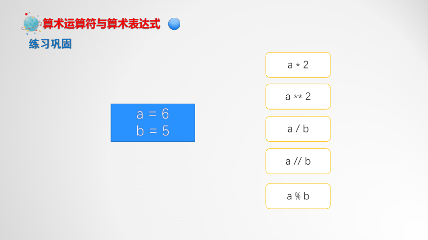 Python运算符与表达式 课件(共20张PPT)粤教版必修1