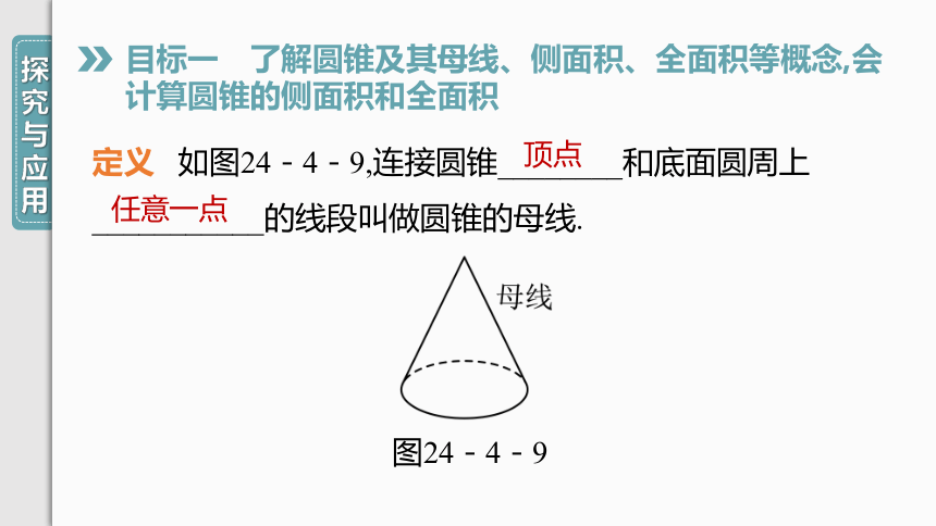 【人教九上数学学霸听课笔记】24.4 第2课时 圆锥的侧面积和全面积 课件（共28张PPT）