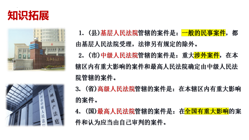 6.5 国家司法机关 课件(共22张PPT)-2023-2024学年统编版道德与法治八年级下册