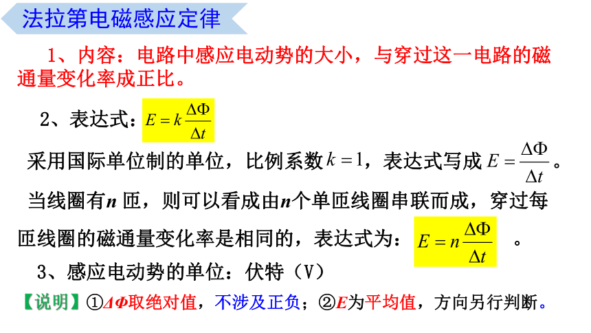 2.2 法拉第电磁感应定律（课件）高二物理（20张PPT）（粤教版2019选择性必修第二册）