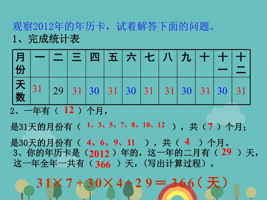 青岛版数学三年级下册 六  年、月、日2 认识年月日 课件(共23张PPT)