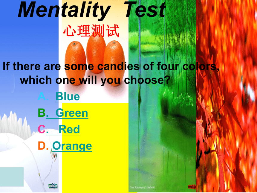 Unit 2 Colour Reading ： The power of colours 课件41张