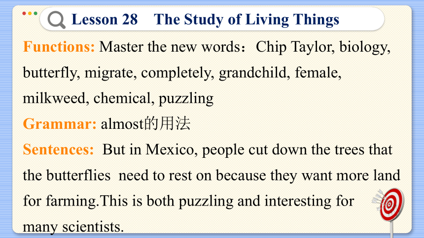 Lesson 28 The Study of Living Things 课件（42张PPT)