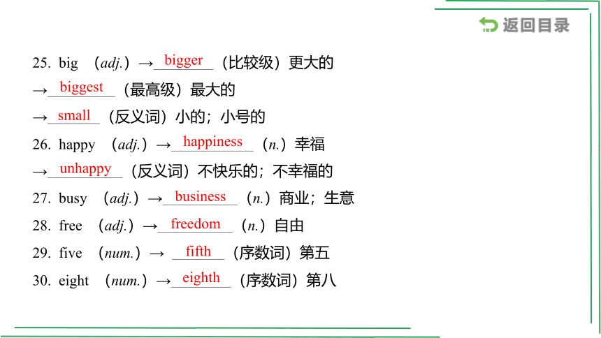 2_七（上）Units 5_9【2022年中考英语一轮复习教材分册精讲精练】课件(共56张PPT)