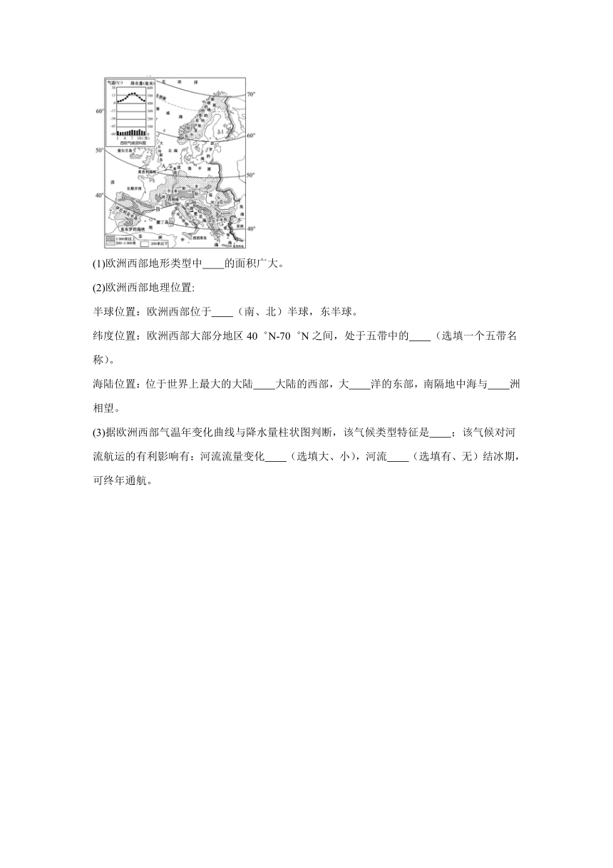 四川省乐山市夹江县第二中学校2023-2024学年七年级下学期期中地理试题（解析版）