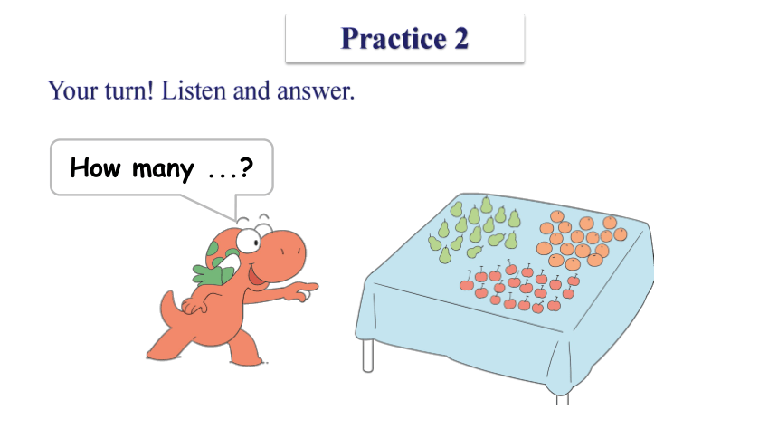 Unit 8 Counting  Practices & Song & Activities 课件(共24张PPT)