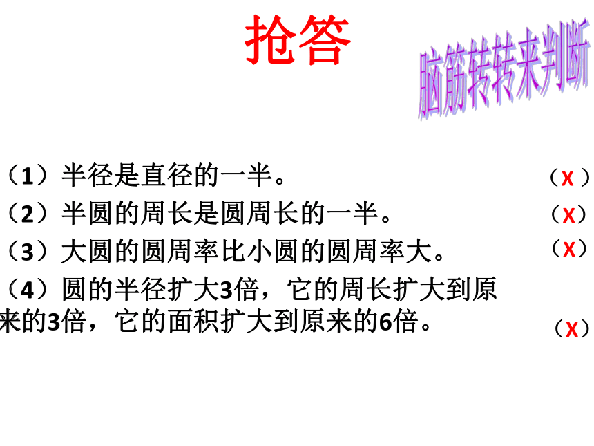 六年级上册数学课件-5.3 完美的图形——圆 整理与复习青岛版 (共23张PPT)