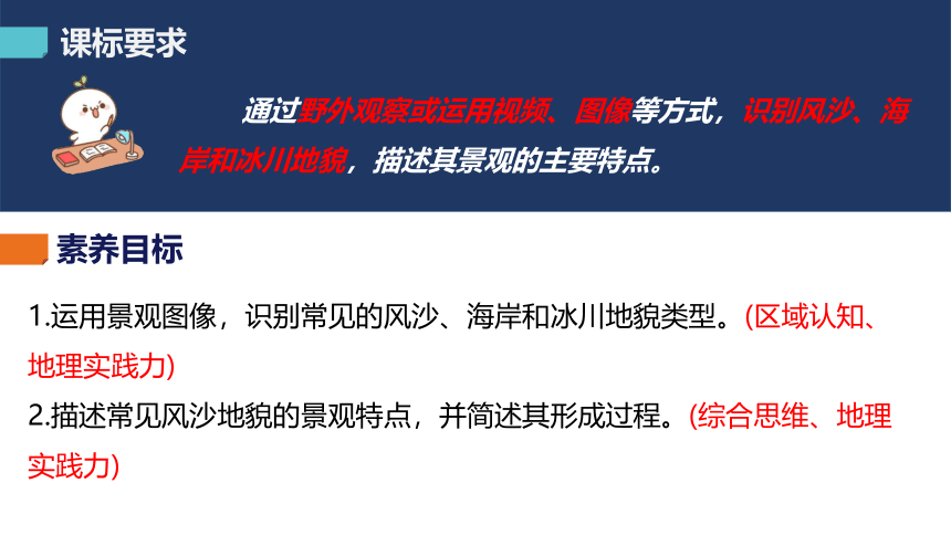 4.1常见地貌类型第二课时风沙海岸冰川地貌课件 (共47张PPT)